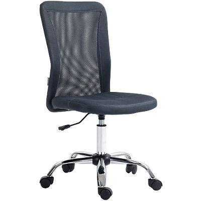 Vinsetto Office Chair Height Adjustable Grey 120 kg 921-226V70CG 580 (W) x 430 (D) x 1,000 (H) mm