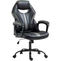 Vinsetto Office Chair Basic Tilt Fixed Armrest Black 120 kg 921-392V71BK 680 x 630 x 1,130 mm