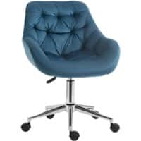 Vinsetto Office Chair Height Adjustable Blue 120 kg 921-480V71BU 580 (W) x 590 (D) x 900 (H) mm