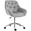 Vinsetto Office Chair Height Adjustable Grey 120 kg 921-480V71GY 580 (W) x 590 (D) x 900 (H) mm