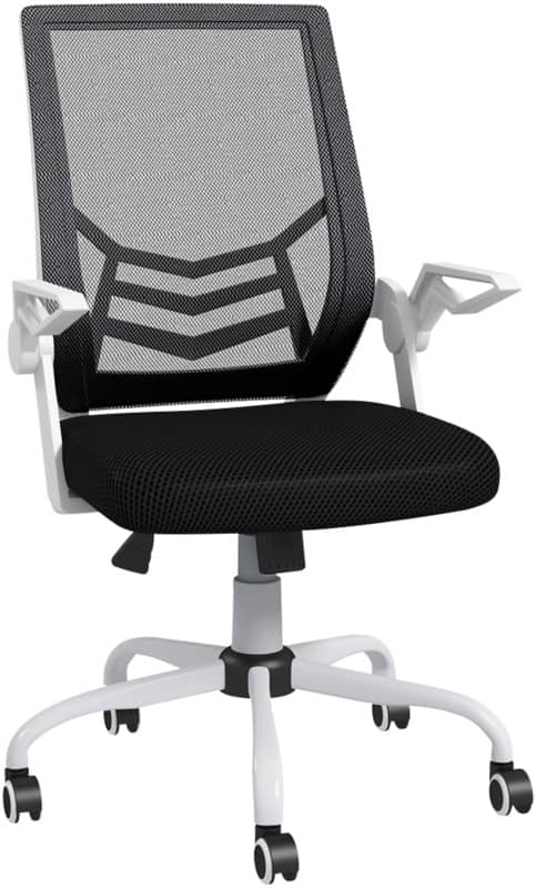 Vinsetto Office Chair Basic Tilt 2D Armrest Black 120 kg 921-547V70BK 550 x 625 x 1,040 mm