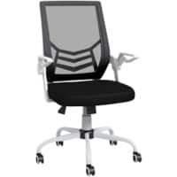 Vinsetto Office Chair Basic Tilt 2D Armrest Height Adjustable Black 120 kg 921-547V70BK 550 (W) x 625 (D) x 1,040 (H) mm
