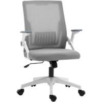 Vinsetto Office Chair Basic Tilt 2D Armrest Grey 120 kg 921-670V70GY 600 x 550 x 980 mm