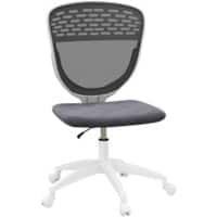 Vinsetto Office Chair Height Adjustable Grey 120 kg 921-686V70GY 490 (W) x 460 (D) x 890 (H) mm