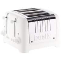 Dualit Lite Toaster 46203 4 Slots 2000 W White