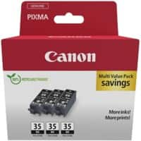 Canon 35 Original Ink Cartridge Black Multipack of 3