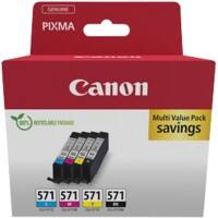 Canon 571 Original Ink Cartridge Black, Cyan, Magenta, Yellow Multipack of 4