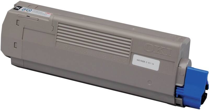 OKI C610 Original Toner Cartridge 44315308 Black