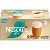 Nescafé Gold Instant Coffee Sachets Latte 18 g Pack of 40