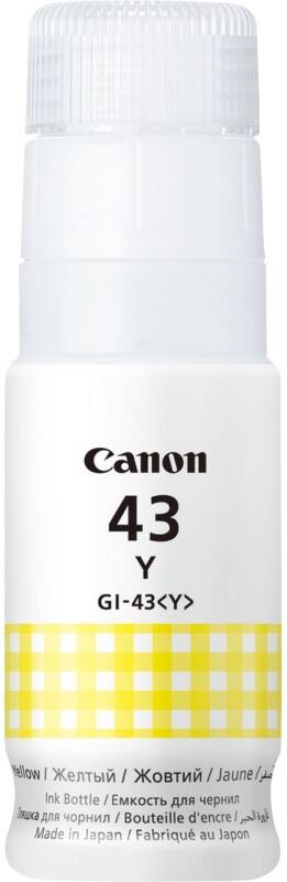 Canon GI-43Y Original Ink Bottle Yellow