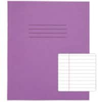 Rhino Exercise Book A5+ Stapled Manila Purple 48 Pages Pack of 100