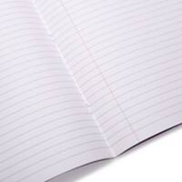 Rhino Exercise Book A4 Ruled Stapled Side Bound Manila Dark Blue Not perforated  80 Pages Pack of 50