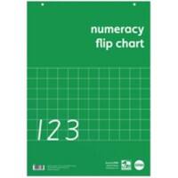 Rhino Education Numeracy Flipchart Pad Squared A1 30 Leaf Pack of 5