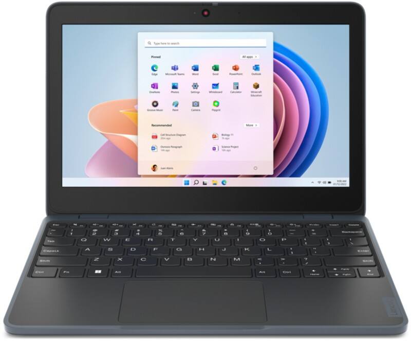 Lenovo 100w Laptop 29.5 cm (11.6") N100 4 GB Intel UHD Graphics Windows 11 Pro