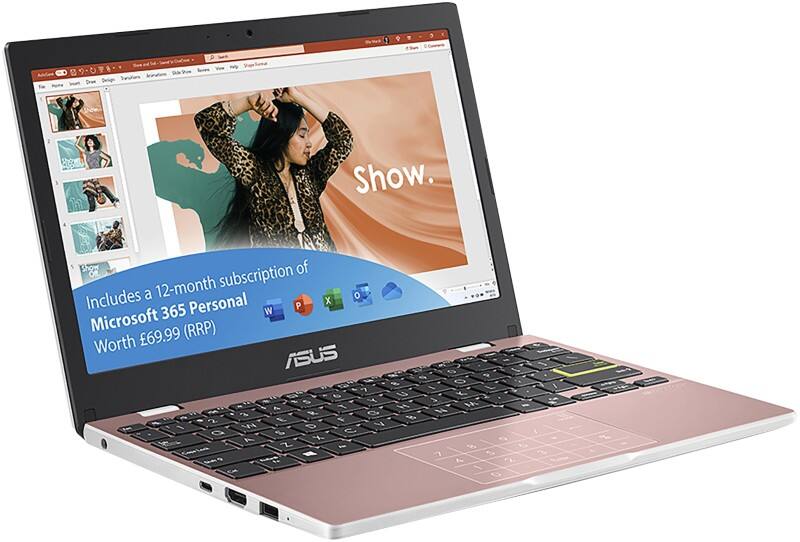 ASUS E210MA-GJ325WS Laptop 29.5 cm (11.6") N4020 1.1 GHz 4 GB Intel UHD Graphics 600 Windows 11 Home in S mode