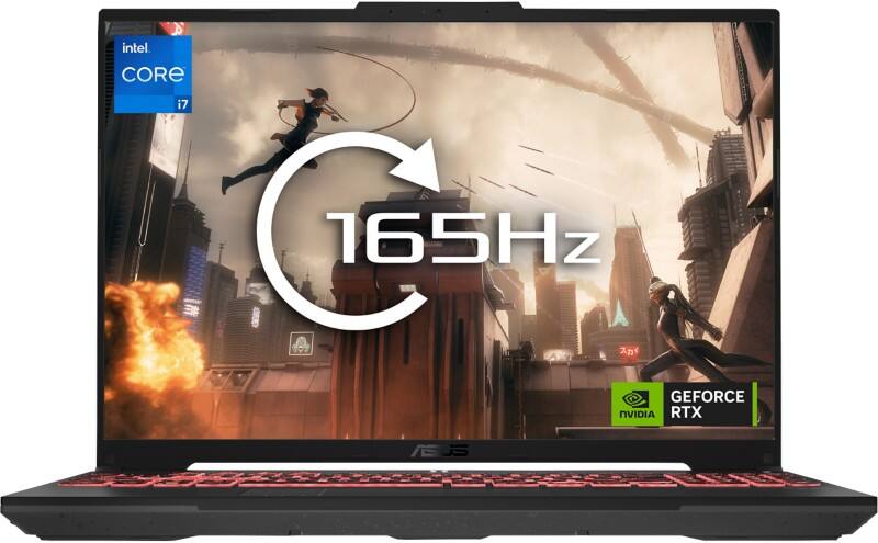 ASUS TUF Gaming FX607JV-N3113W Laptop 40.6 cm (16") 13th Gen i7-13650HX 16 GB NVIDIA GeForce RTX 4060 Windows 11 Home