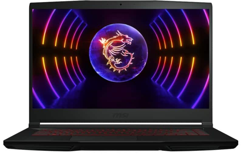 MSI GF63 15.6 Gaming Laptop, 12th Gen i7, 16GB,