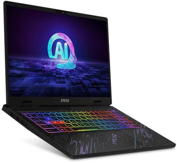 MSI Pulse C1V Laptop 40.6 cm (16") 155H 16 GB NVIDIA GeForce RTX 4060 Windows 11 Home Advanced