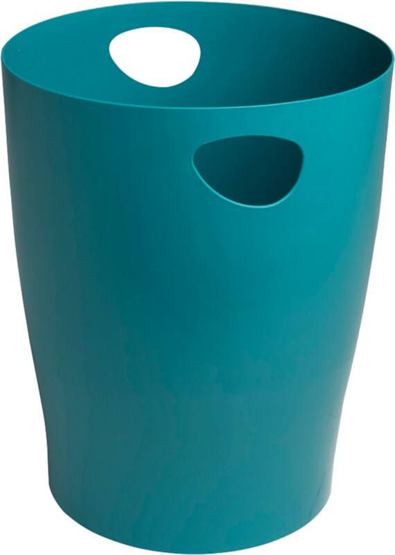 Exacompta Skandi Paper Bin Pacific Blue PP (Polypropylene) 45334D 15 L