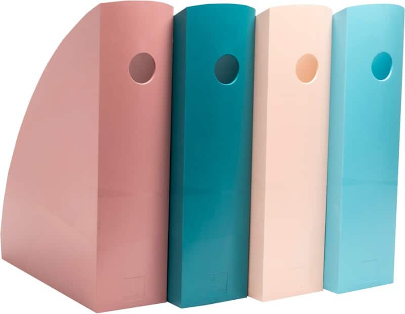 Exacompta Skandi Magazine File A4 Maxi Assorted Pack of 4