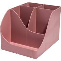 Exacompta Skandi Pen-Wave Desk Organiser 5 Compartments PS (Polystyrene) Pink