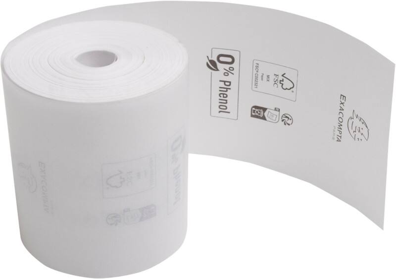 Exacompta Thermal Roll 80 mm x 72 mm x 76 m 48 gsm 10 Rolls