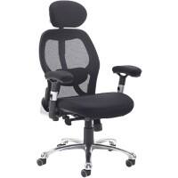 Dams International Sandro Executive Chair Fixed Black 660 x 660 x 1,335 mm