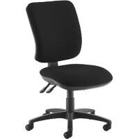 Dams International Senza Operator Chair Black 670 x 650 x 1,100 mm