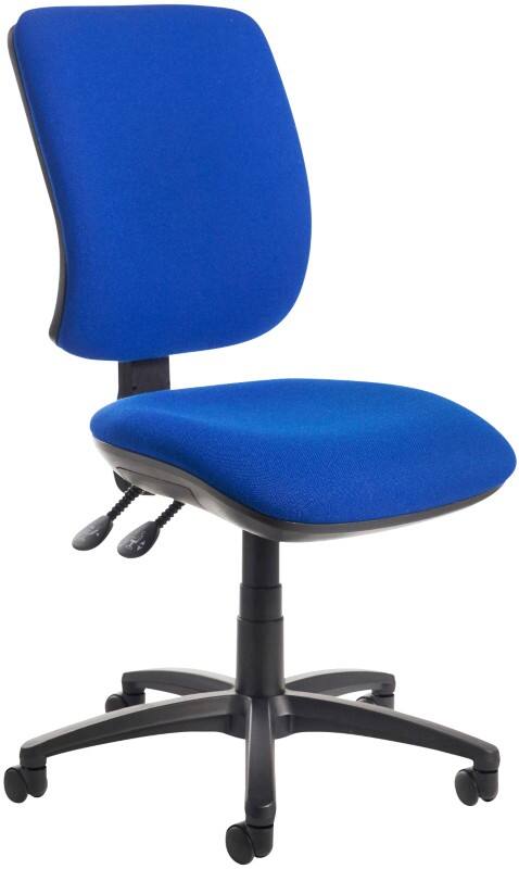 Dams International Senza Operator Chair Blue 670 x 650 x 1,100 mm