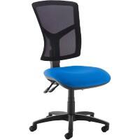 Dams International Senza Operator Chair Blue 670 x 650 x 1,100 mm