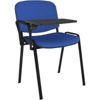 Dams International Taurus Meeting Chair Fixed Armrest Blue 590 x 540 x 810 mm