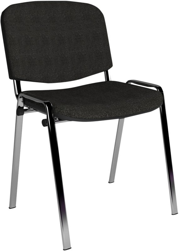 Dams International Taurus Meeting Chair Charcoal 530 x 540 x 810 mm