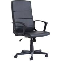 Dams International Ascona Manager Chair Fixed Armrest Black 620 x 630 x 1,140 mm
