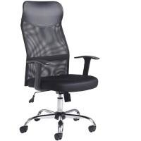 Dams International Aurora Operator Chair Fixed Armrest Black 650 x 695 x 1,160 mm