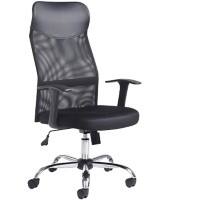 Dams International Aurora Operator Chair Fixed Black 650 x 695 x 1,160 mm