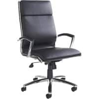 Dams International Florence Executive Chair Fixed Armrest Black 605 x 655 x 1,185 mm