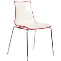 Dams International Gecko Dining Chair Red 550 x 520 x 830 mm