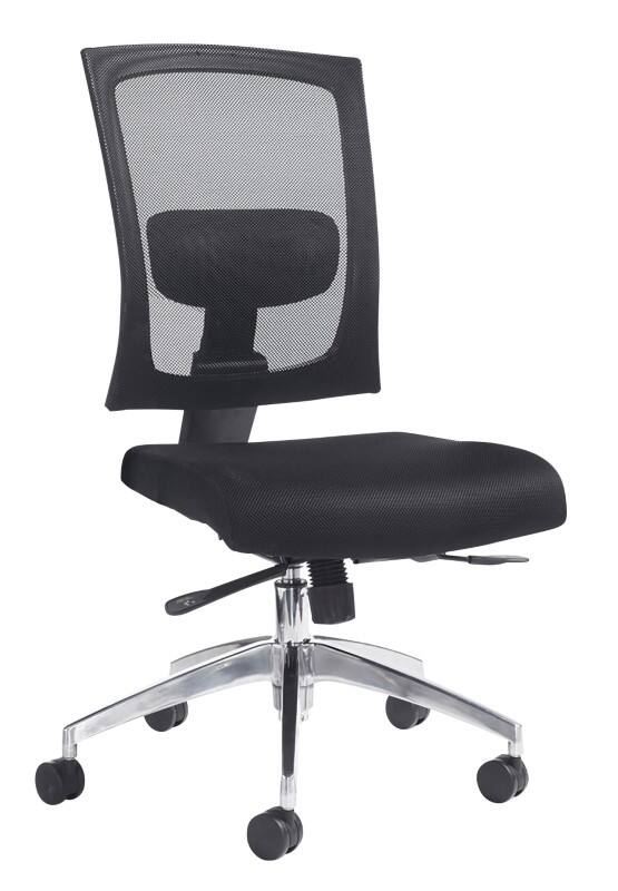 Dams International Gemini Office Chair Black 490 x 640 x 1,085 mm