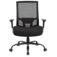 Dams International Isla Operator Chair Height-Adjustable Armrest Black 740 x 665 x 1,100 mm