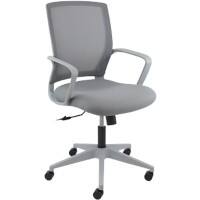 Dams International Jonas Operator Chair Fixed Grey 580 x 550 x 1,070 mm