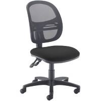 Dams International Jota Operator Chair Black 670 x 600 x 1,090 mm