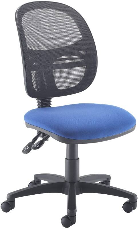 Dams International Jota Operator Chair Blue 670 x 600 x 1,090 mm