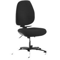 Dams International Jota XL Operator Chair Black 680 x 650 x 1,140 mm