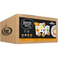 HOPPE Fairtrade Bakkers Trots Citrus, Blueberry Cheesecake, Caramel-Sea Salt and Apple-Cinnamon Cookies Pack of  120