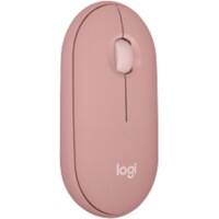 Logitech Pebble 2 M350s Wireless Mouse Pink Suitable for lefthanded people