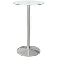 HOMCOM Non Height Adjustable Bar Table Round 83A-070V00CR 600 x 600 x 1,020 mm