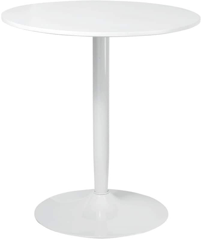 HOMCOM Non Height Adjustable Dining Table Rectangular 835-951V80WT 700 x 700 x 750 mm