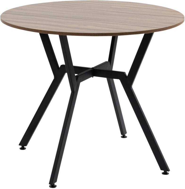 HOMCOM Non Height Adjustable Dining Table Round 835-860V00BN 900 x 900 x 760 mm
