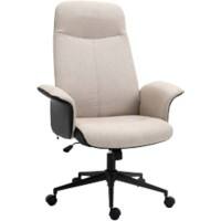 Vinsetto Office Chair Basic Tilt Fixed Armrest Beige 120000 g 921-328V70 720 x 630 x 1,150 mm
