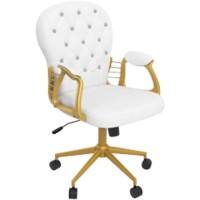 Vinsetto Office Chair Basic Tilt Fixed Cream 120000 g 921-169V72CW 595 x 605 x 1,050 mm